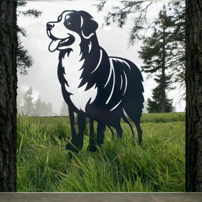 Siermetaal Tuindecoratie Berner sennen - Levensgroot | 88.2 cm x 51.5 cm