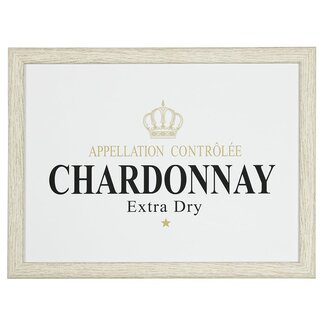 Mars en More Laptray schootkussen wijn chardonnay wit 43cm