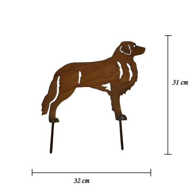 Dream-Garden Gazonsteker Friese stabij hond Hidde 32x24cm