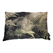 Mars en More kussen fluweel jungle bladeren 40x60cm