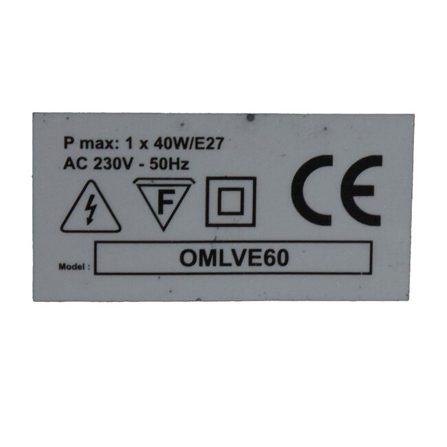 Mars en More handgemaakte lampvoet eucalyptus 60cm