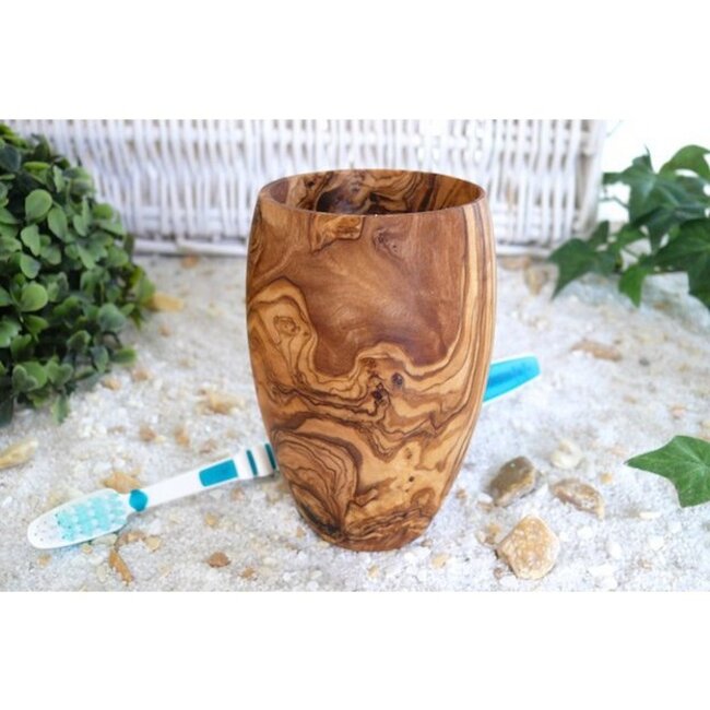 Dream-Living Tandenborstelhouder van olijfhout