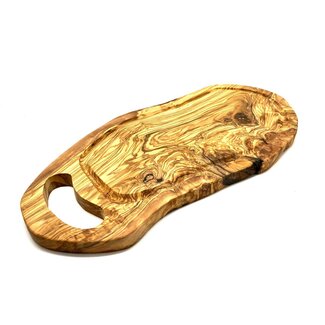 Dream-Living Steakplank 40 - 44 cm met sapgleuf en griplipje