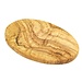 Dream-Living Ovale ontbijtplank 24 cm olijfhout