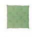 Linen & More Fine Zigzag stoelkussen groen 40x40cm+5cm