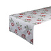 Linen & More Lentebloem Tafelloper multi/wit 50x140cm