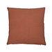 Linen & More Solid kussen bruin 45x45cm