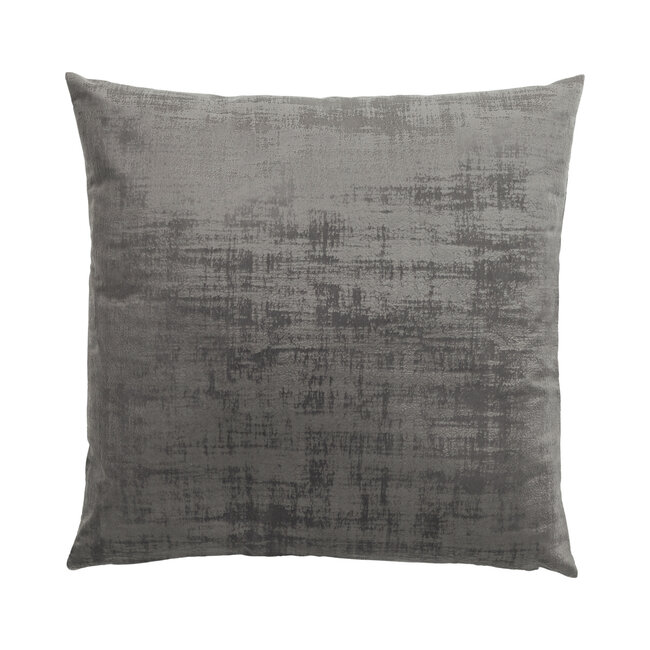 Linen & More Vintage Velvet kussen grijs 50x50cm