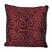 Linen & More Florence kussen bordeaux 47x47cm