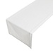 Linen & More Medium Fine Stripe Tafelloper licht grijs 50x140cm