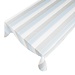 Linen & More Classic Stripe Tafelkleed Textiel ashley blauw 140x250cm