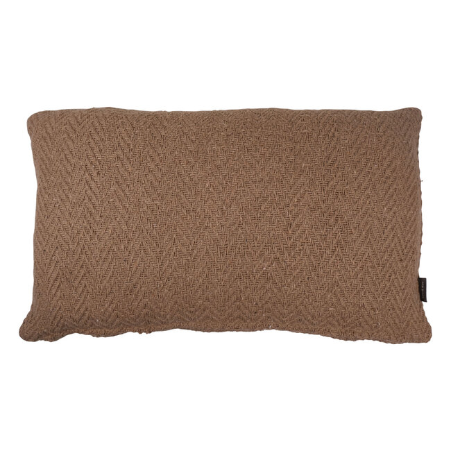 Linen & More Kent Recycled kussen camel 30x50cm