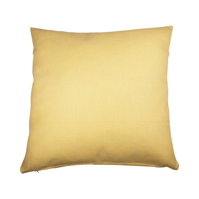Linen & More Lima kussen geel 60x60cm