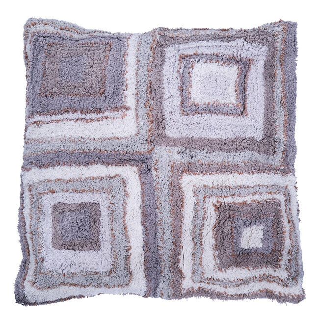 Linen & More Noah kussen gebroken wit beige 65x65cm