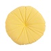 Linen & More Tygo Flower kussen geel dia45x5cm