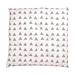 Linen & More Triangle Frosty stoelkussen groen 40x40cm+5cm