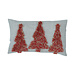 Linen & More Spartree kussen beige rood 30x50cm