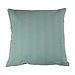 Linen & More Cushion Linen Stripe 45x45 Light Aqua