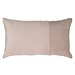 Linen & More Cushion velvet soft pink & corduroy 30 x 50 cm