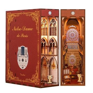 DIY Creations DIY Book Nook Boekensteun Notre Dame de Paris, Tone-Cheer, TQ120, 18x8x24,5cm