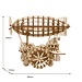 DIY Creations Houten Puzzel 3D Airship, Robotime, LK702, 30x21,5x25cm.