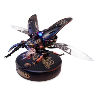 Time for Machine 3D DIY Kunststof Bouwpakket Storm Kever/ Beetle, Robotime, MI03, 11,5x18,5x10cm