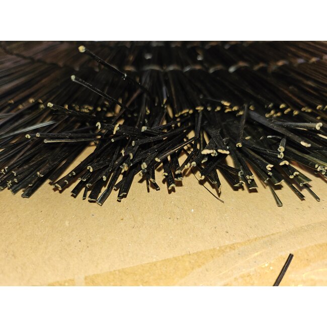 Mars en More zeegras spiegel zwart 60cm tweedekans