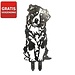 Siermetaal Tuindecoratie metaal australian shepherd levensgroot