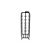 HSM Collection HSM Collection-Staand Wijnrek 12 Flessen-25x25x90-Zwart-Metaal