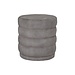 HSM Collection Poefringen - 45x45x40 - Wit - Adore 01 - Fluweel