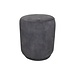 HSM Collection Poef Otto - 37x37x44 - Dolfijngrijs - adore 180 - Fluweel