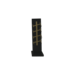 HSM Collection Standing winerack 4 Bottles - 25x25x80 - Black/Gold - Mangowood/metal