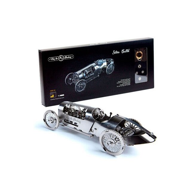 Time for Machine 3D Metalen Bouwpakket, Silver Bullit, Time for Machine, T4M38015, 15,1x5,7x4,4 cm