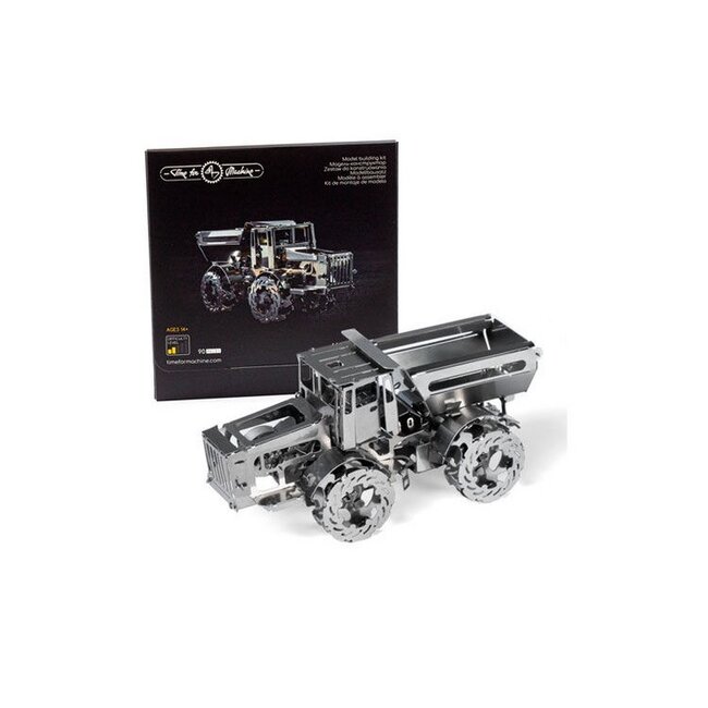 Time for Machine 3D Metalen Bouwpakket, Hot Tractor 700, Time for Machine, T4M38019, 11,2x5,5x4,4 cm