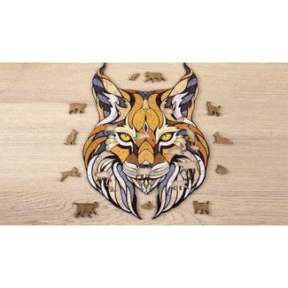 DIY Creations Eco Wood Art Houten Legpuzzel Lynx size L, 1775, 47,3x37,5x0,5cm