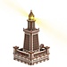 DIY Creations Mr. Playwwod 3D Houten Puzzel Lighthouse Alexandria incl. verlichting, 10208, 18,5x16x29,8cm