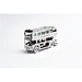 Time for Machine 3D Metalen Bouwpakket, Cute Double Decker, Time for Machine, T4M38028, 9x3x5,2cm
