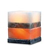 HimaGlow  Himalaya Salt Dreams Zoutlamp Cube Meerkleurig met Marmerenvoet, 44131, 5 á 6 kg