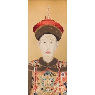 MONDiART Gobelin geweven wandtapijt 60/145 Oriental Male WH0280 uitgerekt op een spieraam