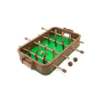 Eco Wood Art, 3D Houten Puzzel, Tafelvoetbal, 1140, 36x37x7.8cm