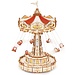 DIY Creations Muziekdoos Hout DIY 3D Puzzel Swing Ride, Robotime, EA02, 22x22x27cm