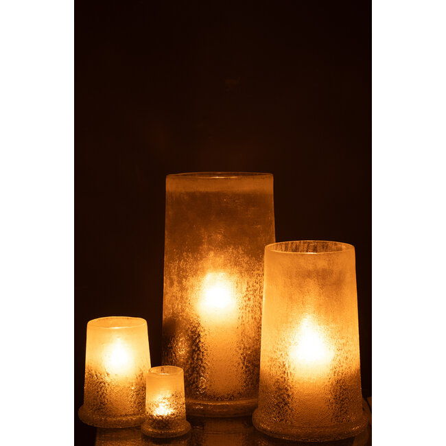 J-Line Orkaan Suikerglas Wit Extra Groot