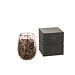 J-Line Geurkaars Mia Zwart/Mix Glas Medium-120H