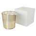 J-Line Geurkaars Deluxe Glas Goud Groot