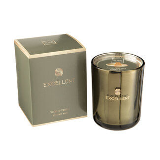 J-Line Geurkaars Excellent Bergamot Hout Groen Medium-80U