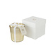 J-Line Geurkaars Deluxe Glas Goud Medium