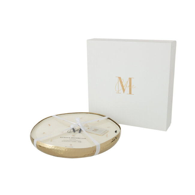 J-Line Geurkaars Livia Metaal Goud X-Large