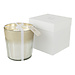 J-Line Geurkaars Deluxe Glas Zilver Groot