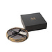 J-Line Geurkaars M-Chic Glas Goud/Zwart Groot-40H