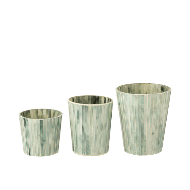 J-Line Geurkaars Noa Seaside Bliss Lichtblauw Groot-75Uur